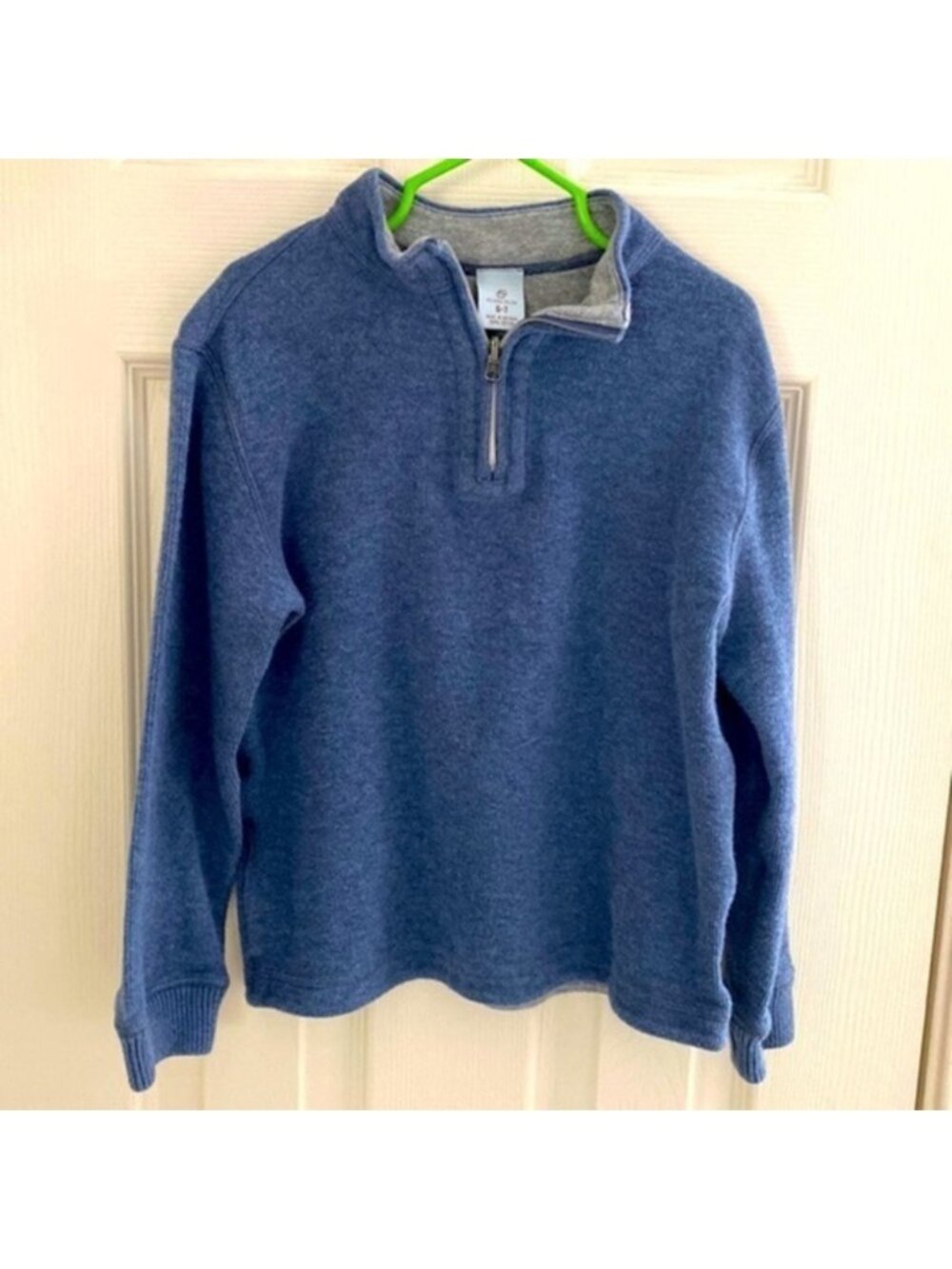 Blue sweater boys size 6/7